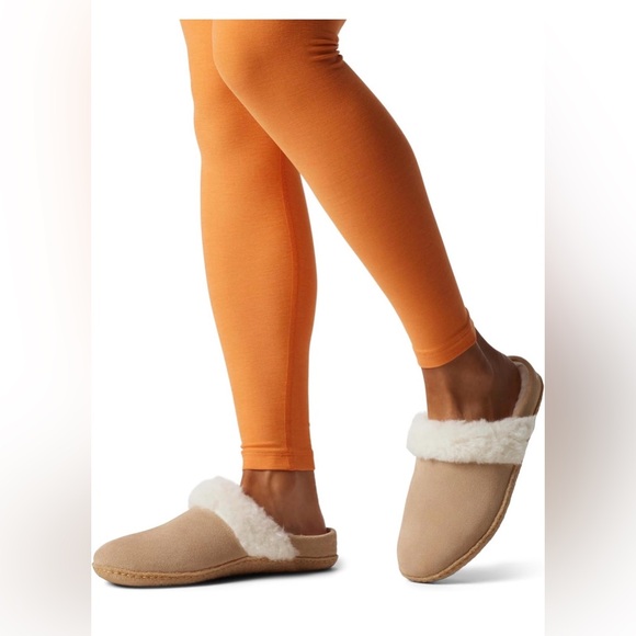 Sorel Women's Cozy Tan and Cream Slippers - Picture 6 of 12